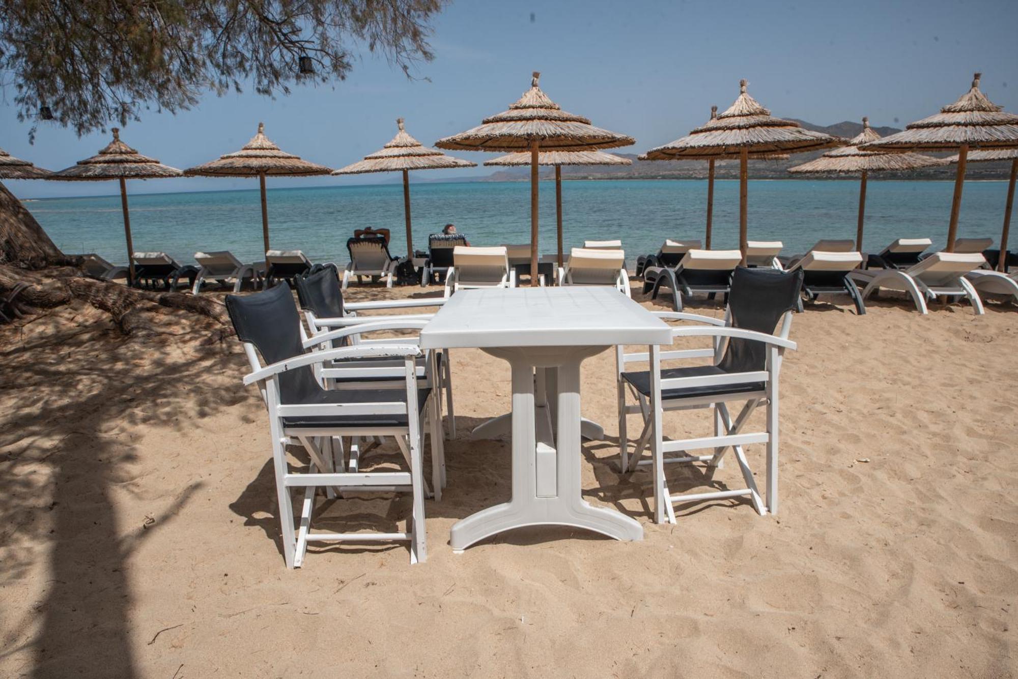 Coralli Rooms & Restaurant Elafonissos Exteriér fotografie
